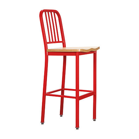 Ellery Kitchen And Dinning Room Collection 2-pc. Bar Stool, One Size, Red