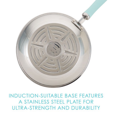 Rachael Ray Create Delicious Stainless Steel 10-pc. Cookware Set