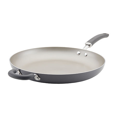 Rachael Ray Cook + Create 14 Non-Stick Frying Pan, One Size, Gray