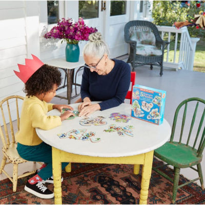 Eeboo Ready To Grow - Together Time Progressive Puzzles Set Of 5  Multi 34-pc. Puzzle