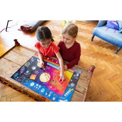 Eeboo Solar System 100 Piece Puzzle Puzzle