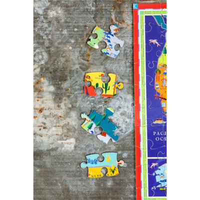 Eeboo This Land Is Your Land 100 Piece 100-pc. Puzzle