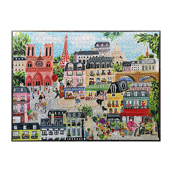 Puzzle Painted Paris, 1 000 pieces
