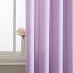 Beatrice Home Fashions Walden Leaves Light-Filtering Rod Pocket Set of 2 Curtain Panel
