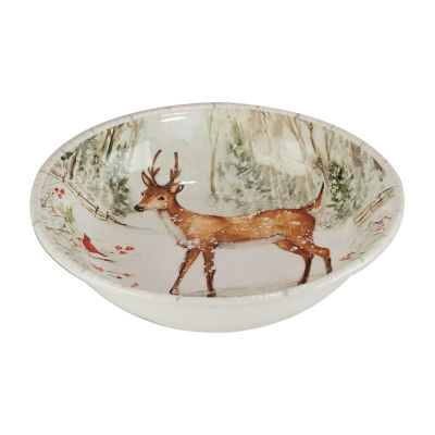 Certified International Winter'S Walk Serving Bowl