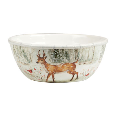Certified International Winter's Walk Serving Bowl