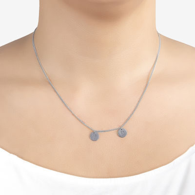 Womens Sterling Silver Name Necklaces