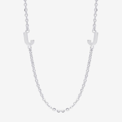 Womens Sterling Silver Name Necklaces