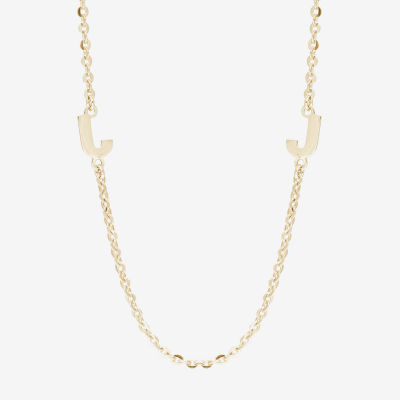 Womens 14K Gold Over Silver 16 Inch Cable Chain Necklace
