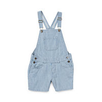 Thereabouts Little & Big Girls Shortalls, 4, Blue