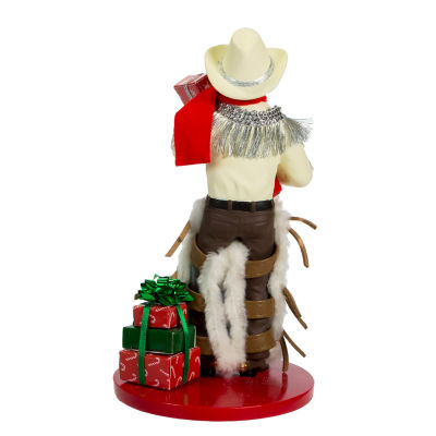 Kurt Adler 7.5" Fabriche Cowboy Ralphie Christmas Tabletop Decor