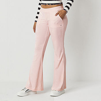 Juicy By Juicy Couture Womens Mid Rise Straight Track Pant