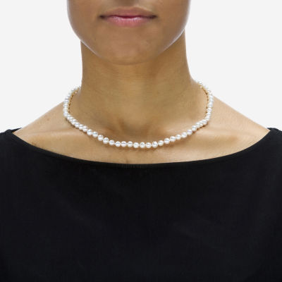 White Cultured Freshwater Pearl 14K Gold Over Silver 3-pc. Jewelry Set