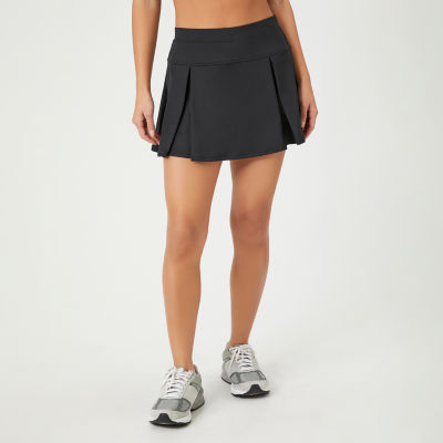 Forever 21 Active Womens High Rise Pleated Skirt Juniors