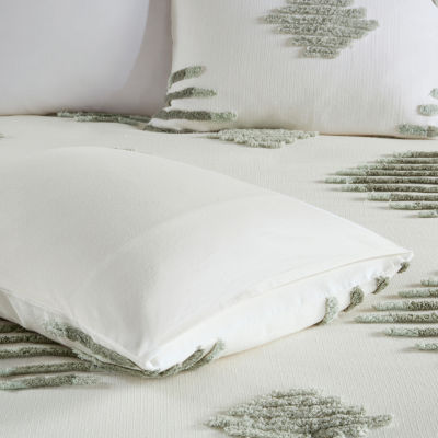 INK+IVY Tahli Cotton Blend 3-pc. Duvet Cover Set