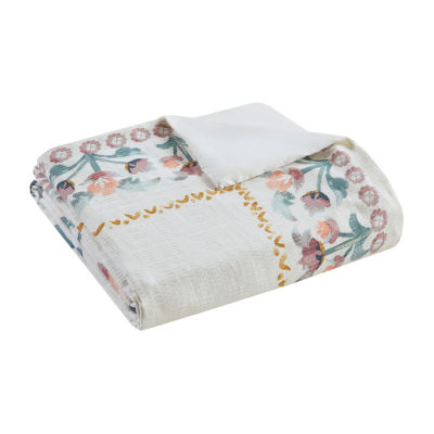 Madison Park Chloe Floral 3-pc. Duvet Cover Set