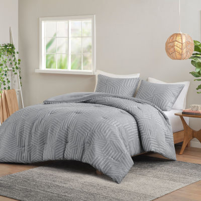 Urban Habitat Soren Jacquard 3-pc. Midweight Comforter Set