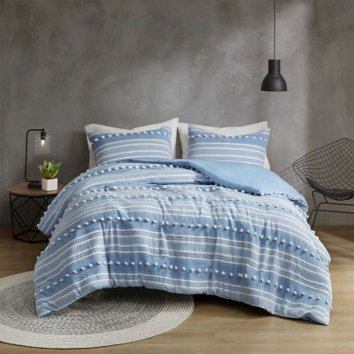 Urban Habitat Cillian Jacquard 3-pc. Duvet Cover Set