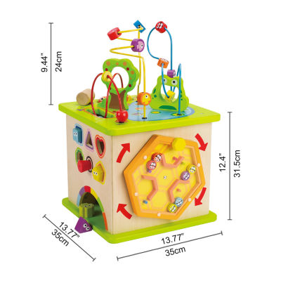 Hape Country Critters 5-Sided Play Cube Puzzle