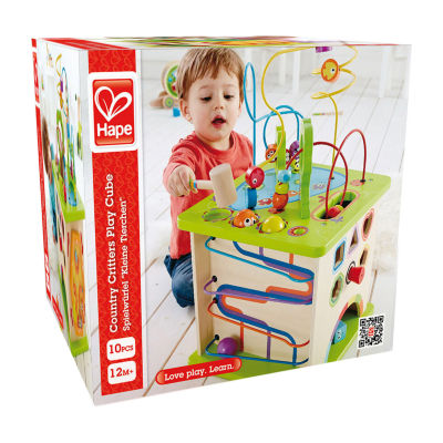 Hape Country Critters 5-Sided Play Cube Puzzle