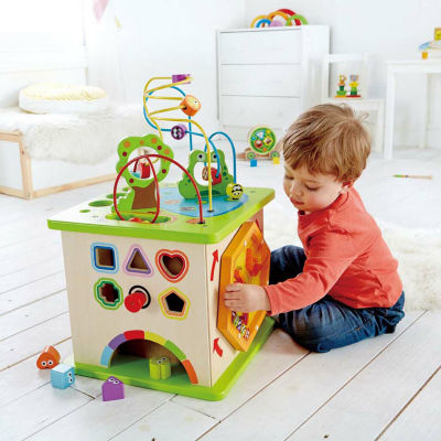 Hape Country Critters 5-Sided Play Cube Puzzle