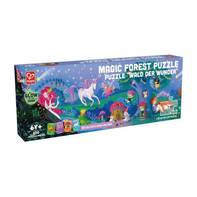Hape Glow-In-The-Dark Puzzle Magic Forest Puzzle