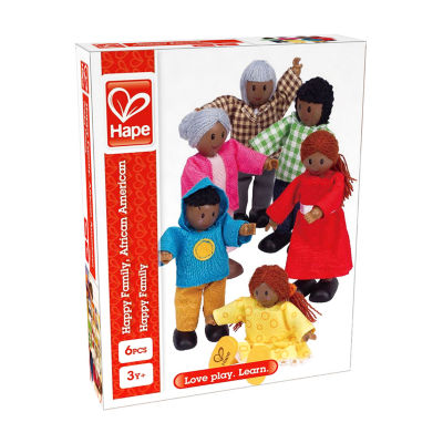 Hape Happy Doll Set: African American Doll