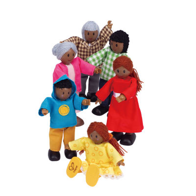 Hape Happy Doll Set: African American Doll