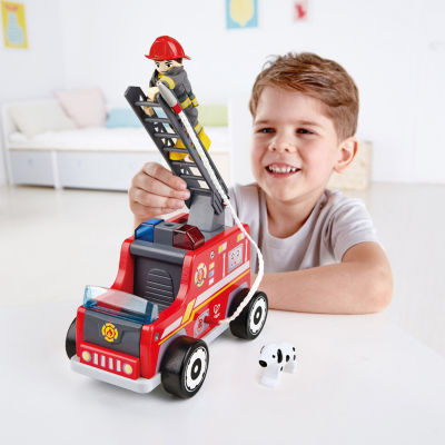 Hape Fire Truck Playset Toy Playset