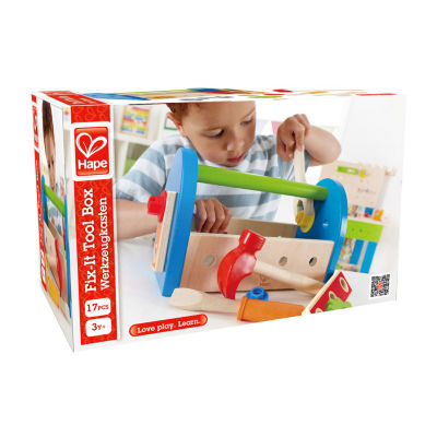 Hape Fix It Kids Tool Box Play Set Toy Tool