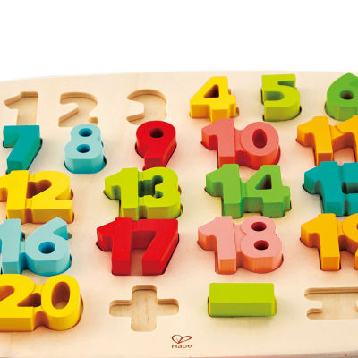 Hape Chunky Number & Counting Puzzle Puzzle