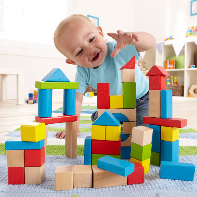 Hape Maple Wood Building Blocks