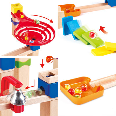 Hape Marble Run: Crazy Rollers Racetrack Discovery Toys