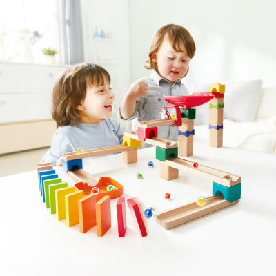 Hape Marble Run: Crazy Rollers Racetrack Discovery Toy