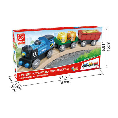 Hape Battery Powered Rolling-Stock Set