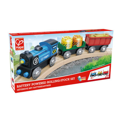 Hape Battery Powered Rolling-Stock Set