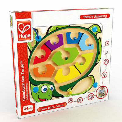 Hape Amazing Colorback Sea Turtle Maze Puzzle