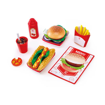 Hape Kitchen Food Playset: Fast Food