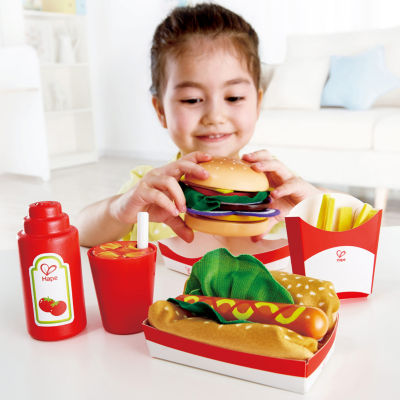 Hape Kitchen Food Playset: Fast Food