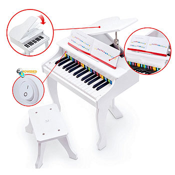 Hape Deluxe White Grand Piano - JCPenney