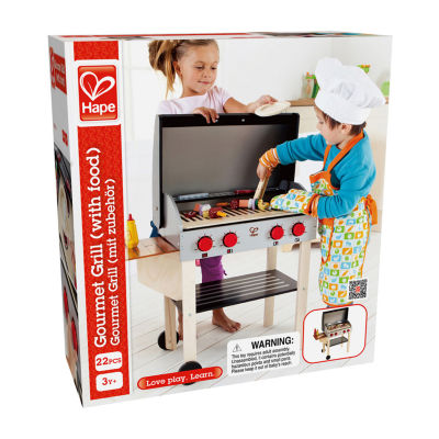 Hape Gourmet Grill - 22 Pcs Play Kitchen