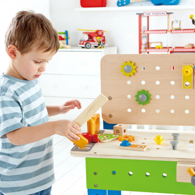 Hape Master Workbench - 35 Pcs Building Set