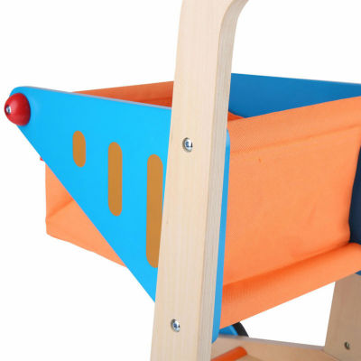 Hape Shopping Cart Orange & Blue Interactive Toy