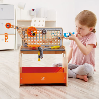 Hape Discovery Scientific Workbench Building Set