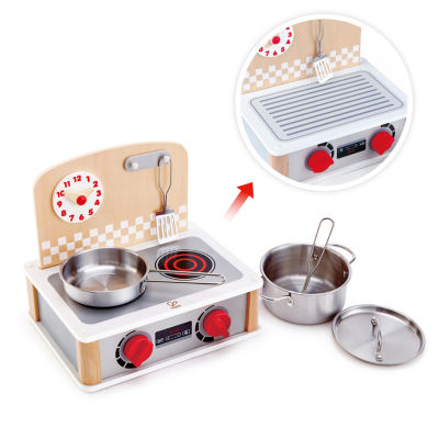 Hape 2-In-1 Kitchen & Grill Set Play Kitchen