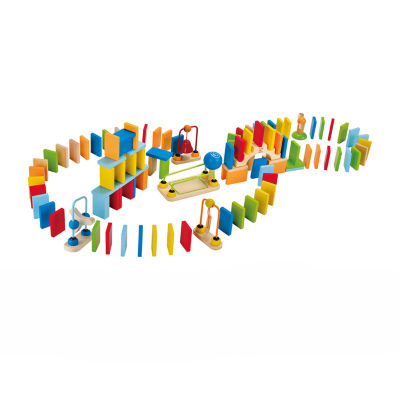 Hape Wooden Domino Ball Set: Dynamo Dominoes