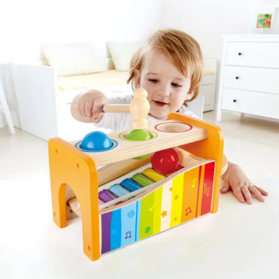 Hape Pound & Tap Bench With Xylophone