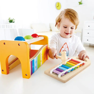 Hape Pound & Tap Bench With Xylophone