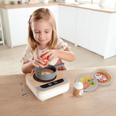 Hape Fun Fan Fryer - 7 Pieces Play Kitchen