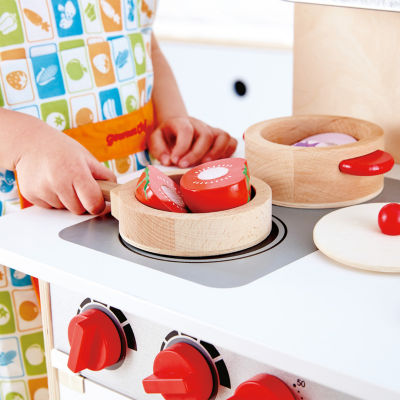 Hape Cook & Serve Set - 13 Piece Play Kitchen